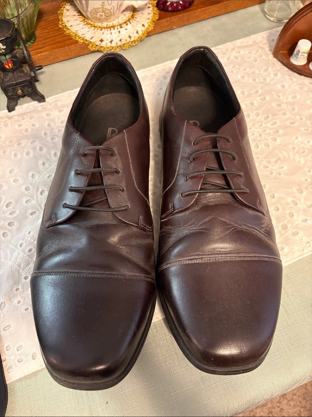 Men’s size 13 Birchbury Dress Shoes/Loafers - Dark Brown - Like new!